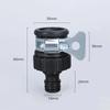 Plastic Water Faucet Adapter Non-slip Easy Installation Hose Fitting Leak Proof High Pressure Garden Irrigation Adapter