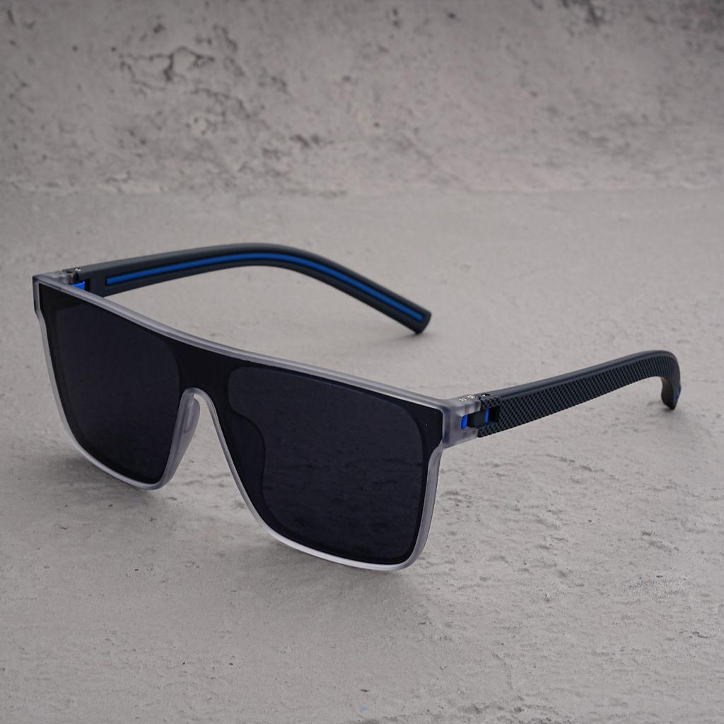 2025 Stylish Polarized Men's Sunglasses: Large Frame Iron Man Design