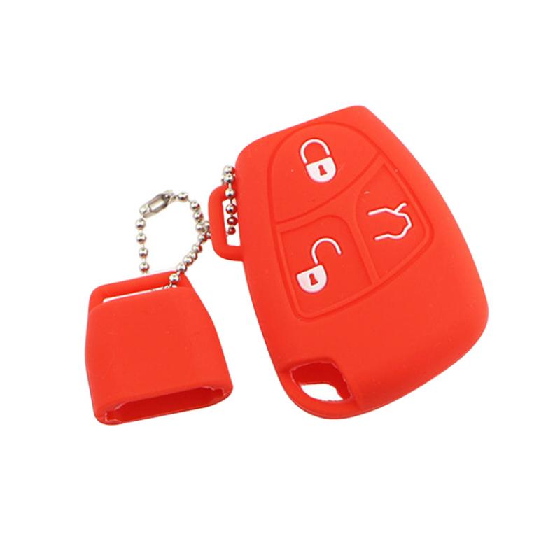 3 Tasten Auto Fernbedienung Schlüssel Fall Abdeckung Schutz Halter für Mercedes Benz W211 W202 BCE Klasse ML S CL 220. schlüssel