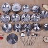 Kids' Stainless Steel Kitchenware Toy Set for Dollhouse Play