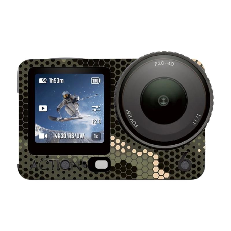 Protective Skin for Action 6 Camera Scratch Resistant Easy To Install Without Tools Creative Design Camera Sticker