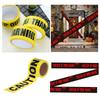 Halloween Isolation Caution Tape with Skull Design Perfect for Scene Decoration Party Props Thematic Supplies Spooky Events