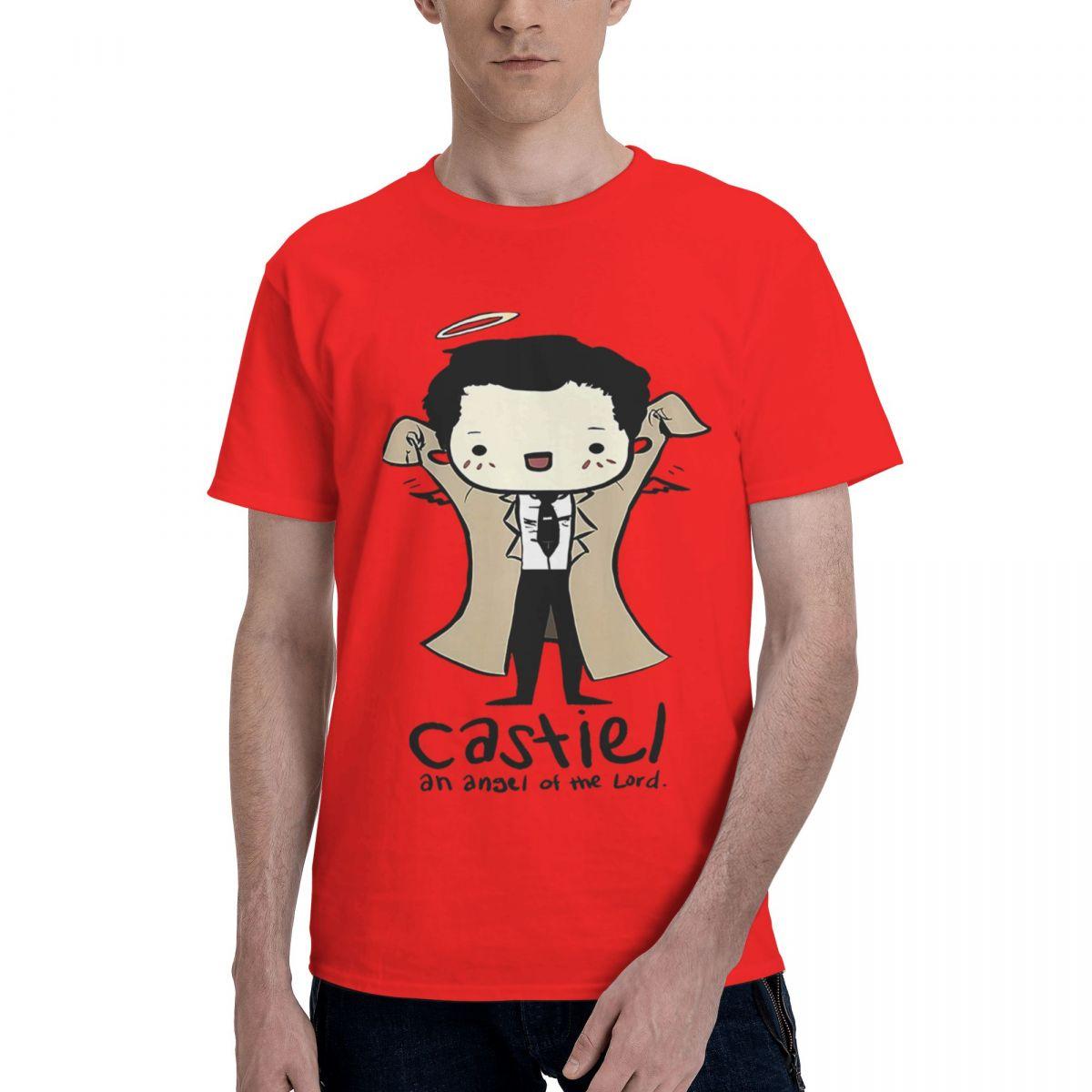 

Spn Brothers Castiel Angel 100 Cotton Casual Breathable Confortable Man Funny TShirt For Men Men Clothes S