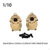 1/10 Heavy Duty Rear Steering Cups Replacements Brass DIY Modified for H8H Yk4103 Yk4083 Crawler RC