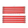 Metal Axle Housing Sleeve Steering Knuckle Links Mid Gearbox Gear Base CVD for RC Car 1/8 Losi LMT Monster Truck Upgrade Parts