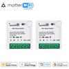 Matter WiFi Smart Switch Module Mini 16A Smart Home Relay Automation Breaker Work With Homekit Siri Smartthing Alexa Google Home