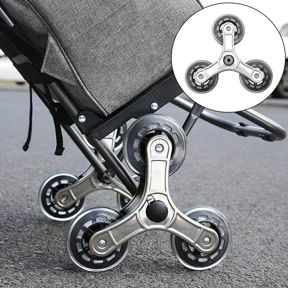 Plastic Stair Climbing Wheels Multi-Purpose Furniture casters Stable Cart Wheels  Utility Cart