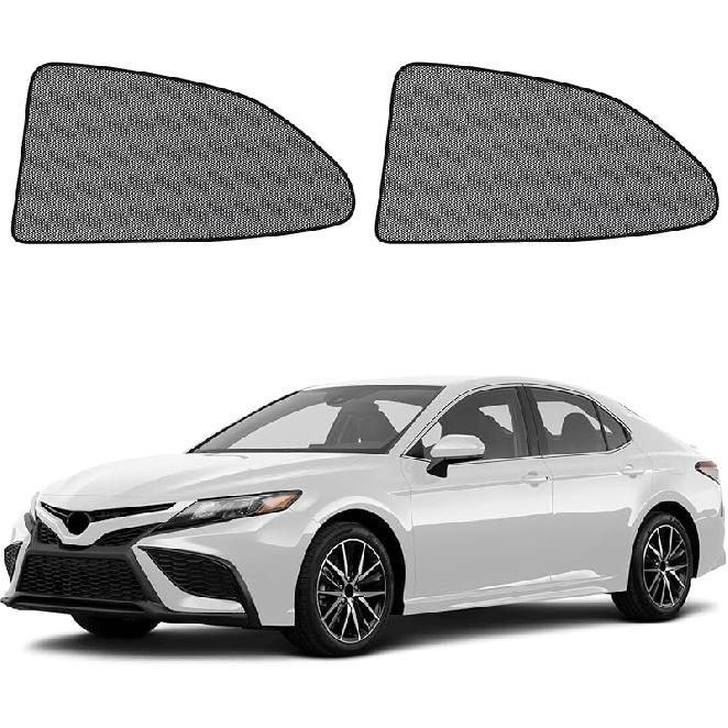 Car Window Shades For -2024 RAV4 Accessories - Rear Side Window Shade For Baby, Breathable Mesh Car Privacy Window Covers, UV Protection And Heat