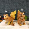 Simulation Squirrel Resin Crafts Ornaments Cute Animal Gardening Potted Ornaments