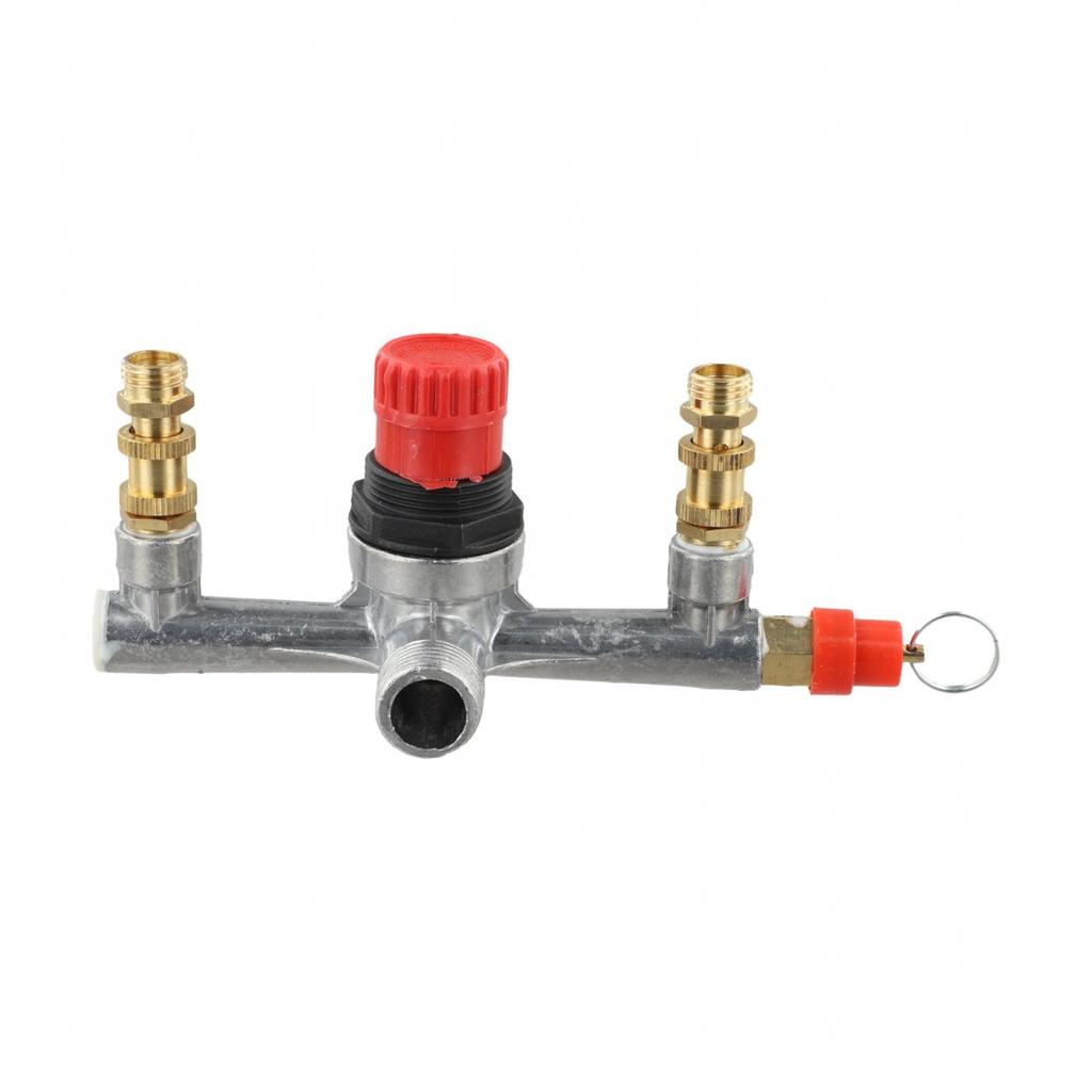 Workshop Pump Parts Aluminum bracket Red cap Push-pull valves Regulator
