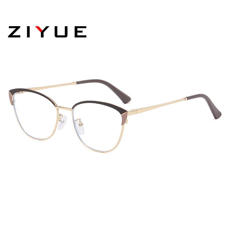 

Модные очки «кошачий глаз» для женщин с рецептурными линзами, защищающими от синего света и радиации