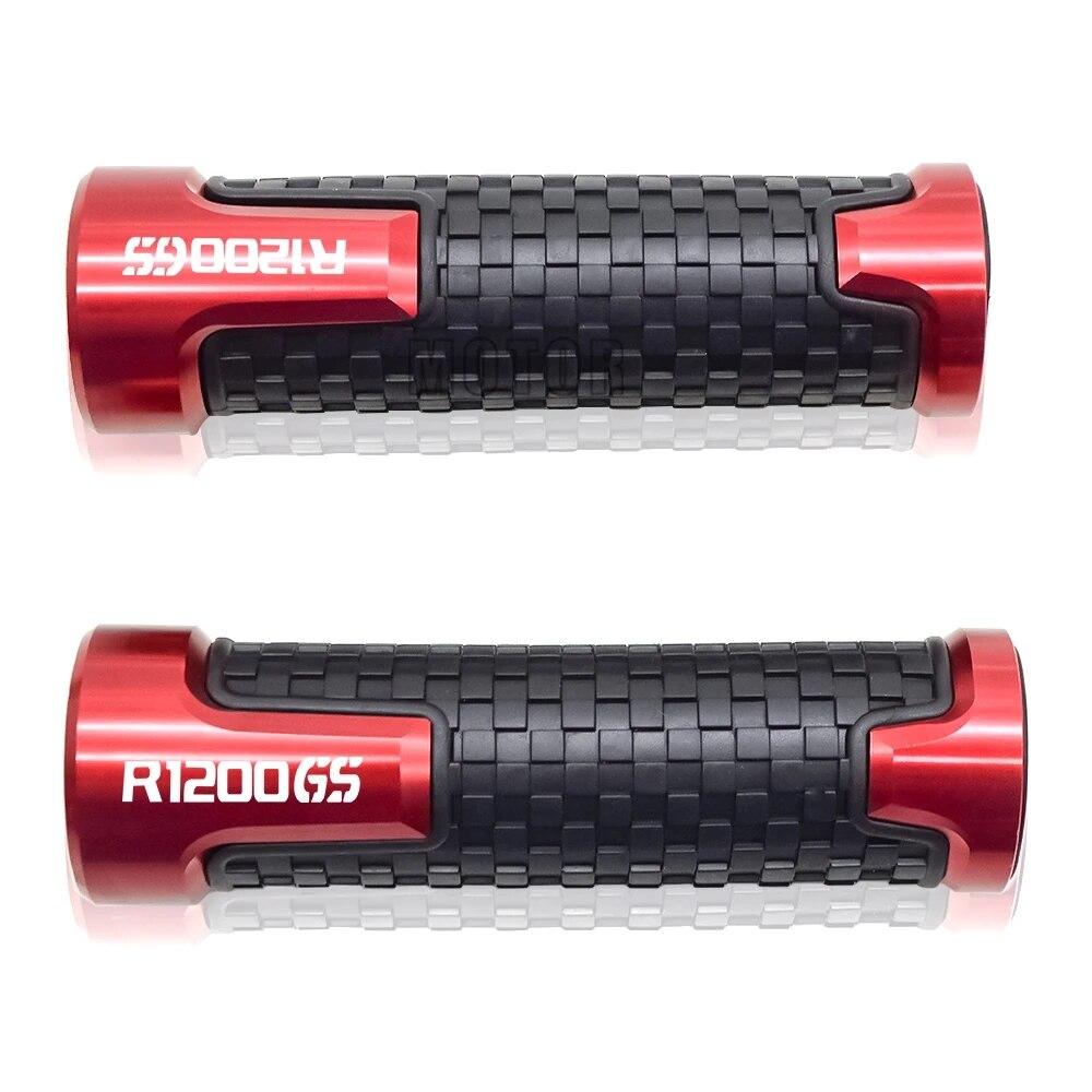 

Для BMW R1200GS/Adventure/LC 2004-2018 R1200 R 1200 GS мотоцикл 7/8 22 мм алюминиевая противоскользящая ручка руля ручки красный