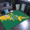 1PC rug Sporting football Crest Carpet, Chair Rug,Area Rug for Office Bedroom living rooms bedroom, Doormat decor Christmas fan gifts