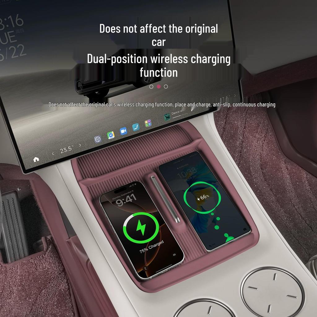 Xiaomi YU7 Wireless Charging Non-slip Silicone Pad & Central Control Storage Mat