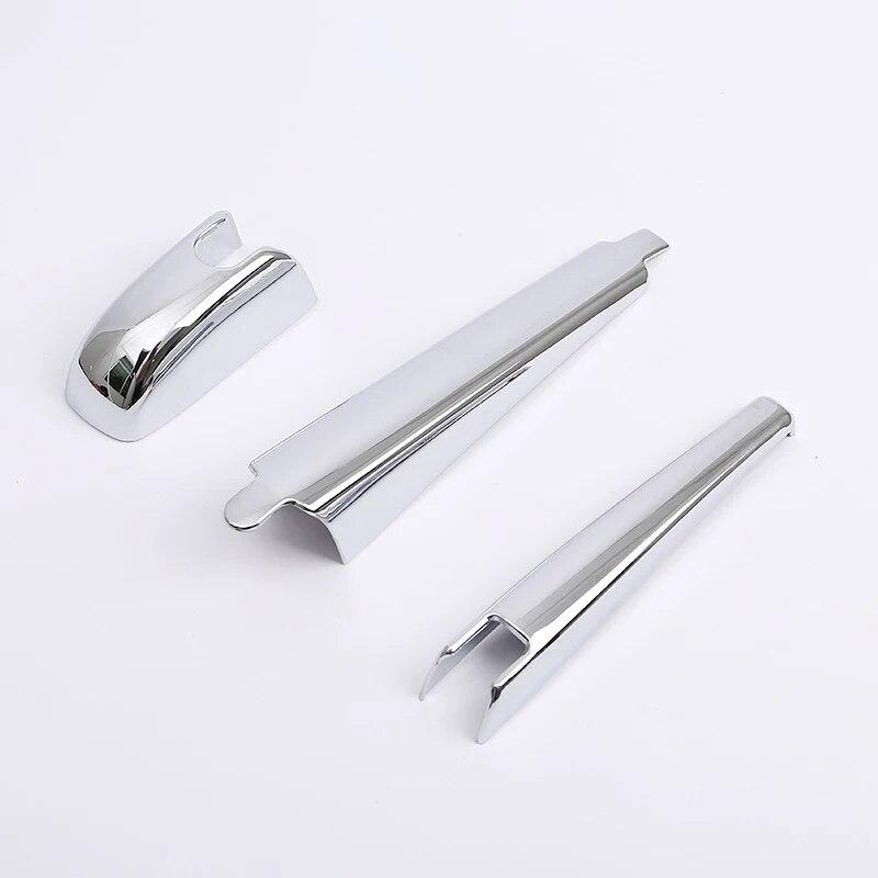 

Для Jeep Compass 2017 2018 ABS Plasti автомобильный задний дворник крышка автомобиля дворники заднего стекла Защитная накладка аксессуары серебряный