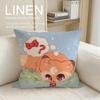 Cute Bokko Fox Cushion Cover Pillowcase Set Pcs x x Breathable Washable Sofa Cushion Cover