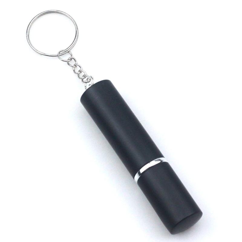 10ml Metall-Sprühparfüm-Probenflasche Schlüsselanhänger Auto-Innenraum Geschenk Mini Tragbarer Sprühparfüm-Spenderflaschen-Schlüsselanhänger