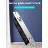 A89X DC12V Electric Bolt Lock Mortise Deadbolt 2000Kg/4409lb Force Narrow Type Circuit for Enhanced Daily Security