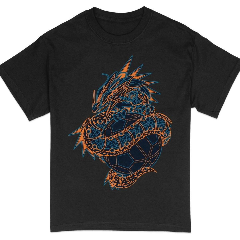 Mystical Dragon T-Shirt,Geomet wbr/ ric Tribal Style Dragon Graphics,Fanta wbr/ sy Dragon#26 Unisex T-Shirt M
