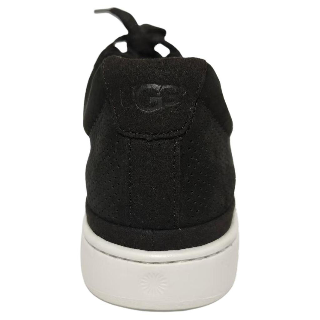 UGG Cali-Low Perf Leather Versatile Round Toe Low-Top Sneakers Men Sneakers Black 1095469-BLK
