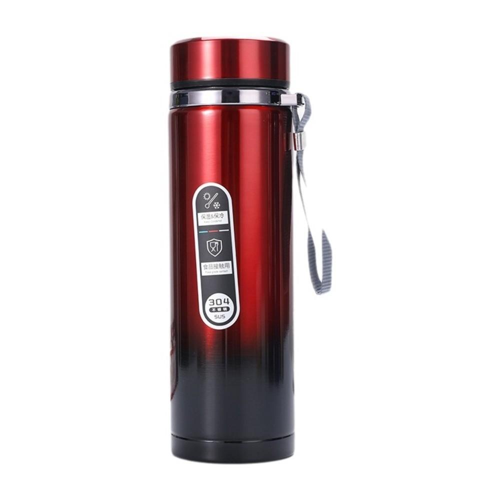 

Durable 1L Sports Thermos Cup Large Capacity Fall-resistant Insulated Water Bottle Stainless Steel Vacuum Flask Outdoor 1000ml