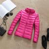 90% Ultra-light Plus Size Thin Down Jacket Women 2020 Autumn