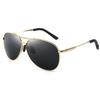Aviation Metal Frame Polarized Sunglasses Men Color Changing Sun Glasses  Pilot Male Day Night Vision Driving