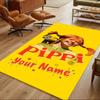 Pippi Customize Your Name Carpet Design for Dining Room Foyer Hallway Kitchen Anti-slip Rug Office home decor Wedding Party Gift