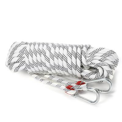Durable Rope Multifunctional Multipurpose 12mm Diameter White Camping Outdoor Moving Lifting Car Boat Towing Aid [Versatile Multi-Purpose Type] (20M)