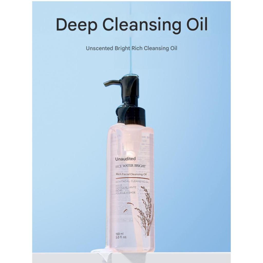 [THEFACESHOP] Rice Water Bright Rich Facial Cleansing Oil 150ml