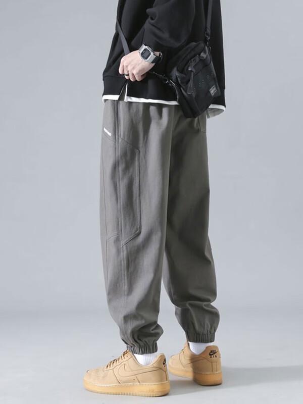 Dingfengbaoluo Herren Trendige Cargo Jogginghose