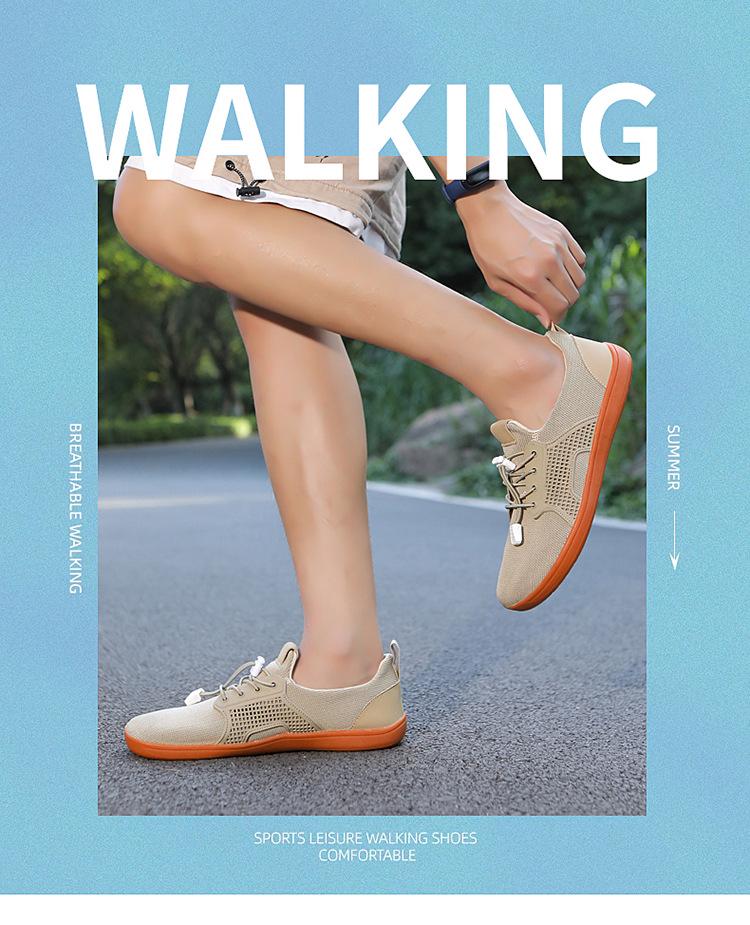 Paar Weite Passform Barfuß Wander- & Fitnessschuhe - Atmungsaktiv für Outdoor- & Indoor-Sport