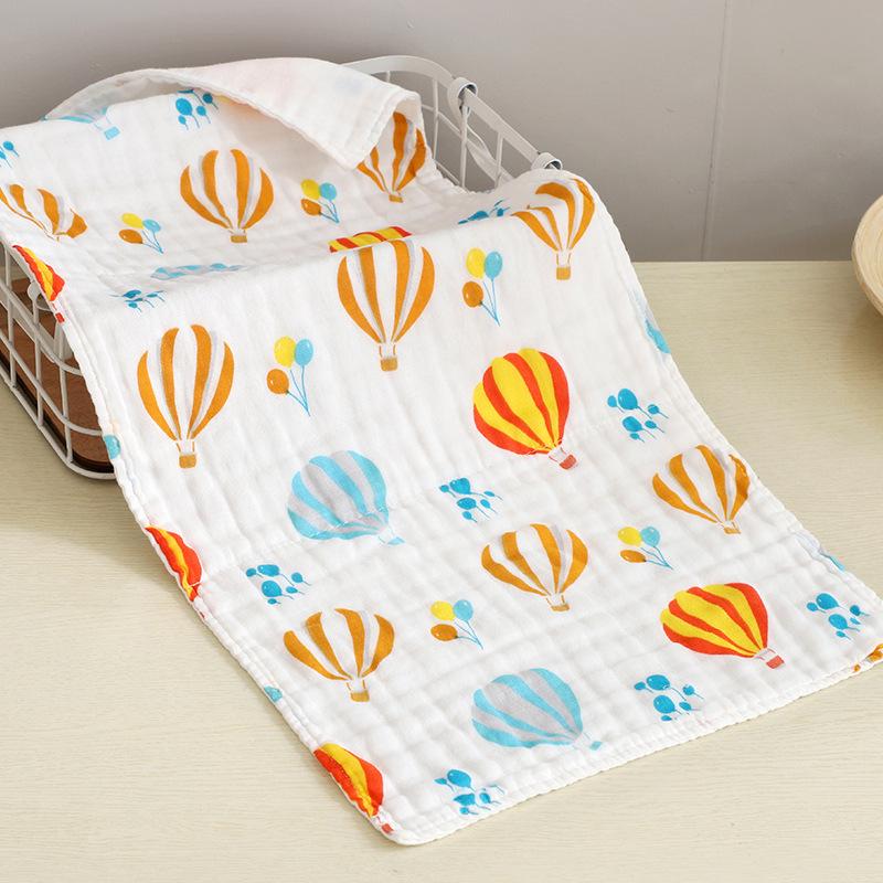 

Шестислойное марлевое полотенце из 100% хлопка размером 35x75 см для младенцев, детей, взрослых, спорта и ванной 35x75cm