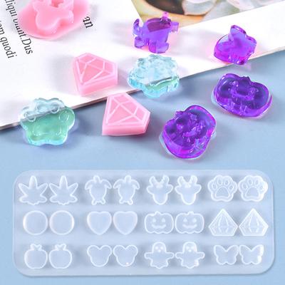 Epoxy Resin Mold Earrings Pendant Casting Silicone Mould DIY Crafts Tool