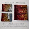 Radiant, Text-filled, Geometric. Bedding Duvet Cover Sets Duvet Covers Pillowcases Gifts (1 * Duvet Cover 2 * Pillowcases, Without Duvet Insert)