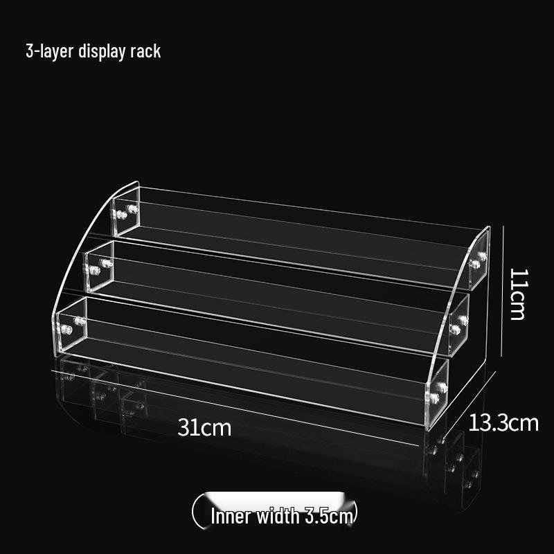 Multi-layer Acrylic Perfume & Doll Display Shelf Box