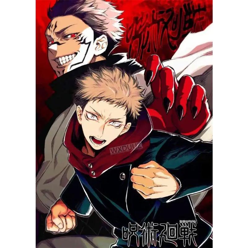 Japan Anime Jujutsu Kaisen Canvas Painting Wall Art Posters and Prints Wall Pictures for Living Home Decoration Gift