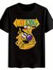 Lustiges Grafik-T-Shirt - Schwarze Katze Hund Comedy Design Tee