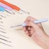 Knitting & Crochet Set: TPR Soft Handle Tools for Handmade DIY Scarves and Wool Projects
