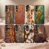 R-Retro I-Industrial R-Rusty Phone Case For Samsung S25,S24,S21,S22,S23,S30,Ultra,S20,Plus,Fe,Lite,Note,10,Black Cover