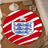 EnglCoat Of Arms Round mat Home Decor, Chair rug For livingroom,Bedroom, doormat home decor Birthday Gift Christmas Gifts