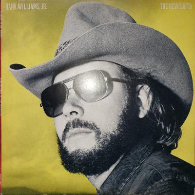LP-skiva HANK WILLIAMS JR. - The New South 5E539 Elektra, Curb R 1981 US Country Använd