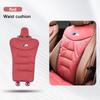 SQLI6 Leather Breathable Car Cushion Soft Backrest Mat Seat Pad Cover for BMW M E46 E90 E87 F30 F10 G20 G30 X3 X5 M3 M4 M5 Accessories