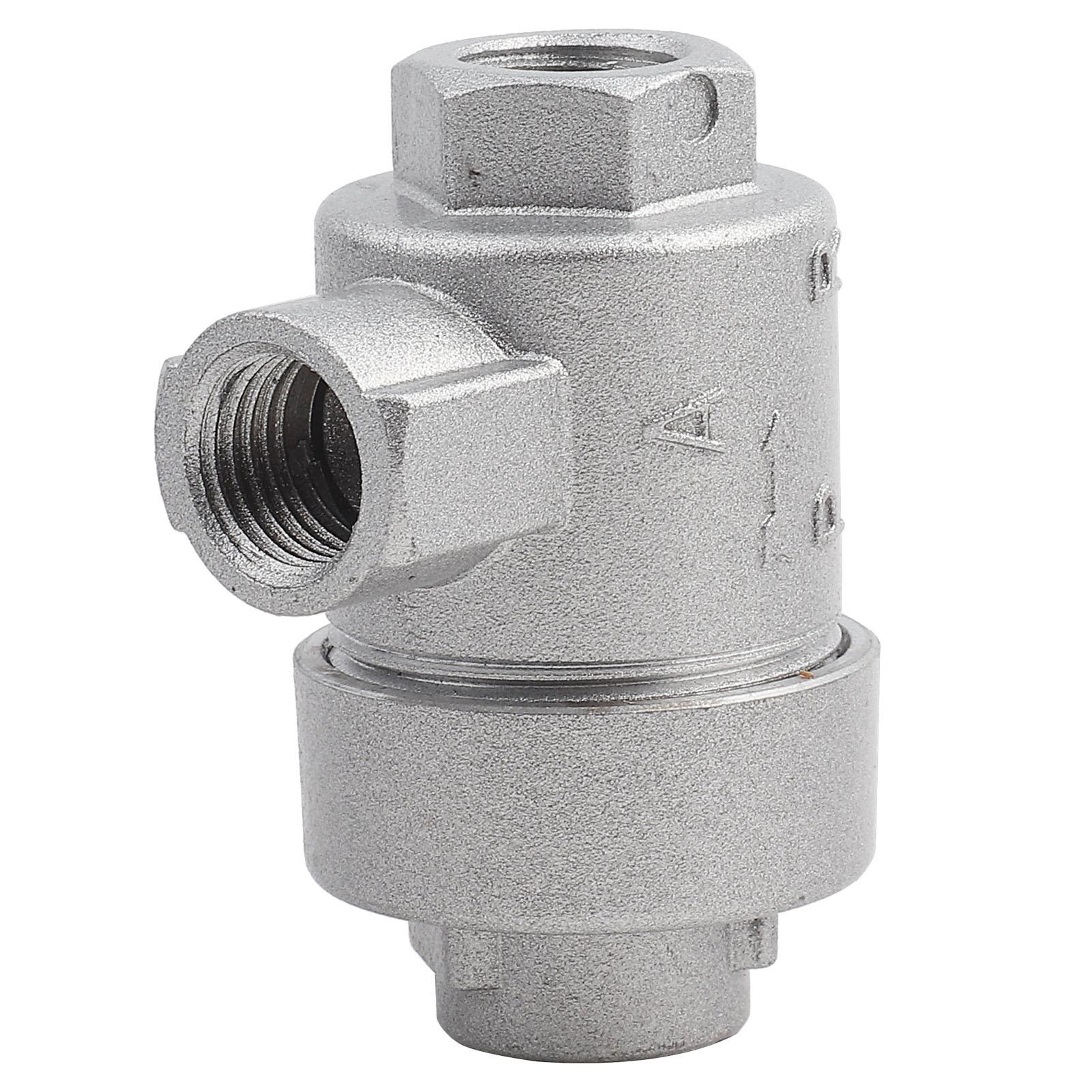 Accessoire de remplacement de valve d'échappement rapide unidirectionnelle pour tuyau d'air, en aluminium, fileté 1 4 BSPT