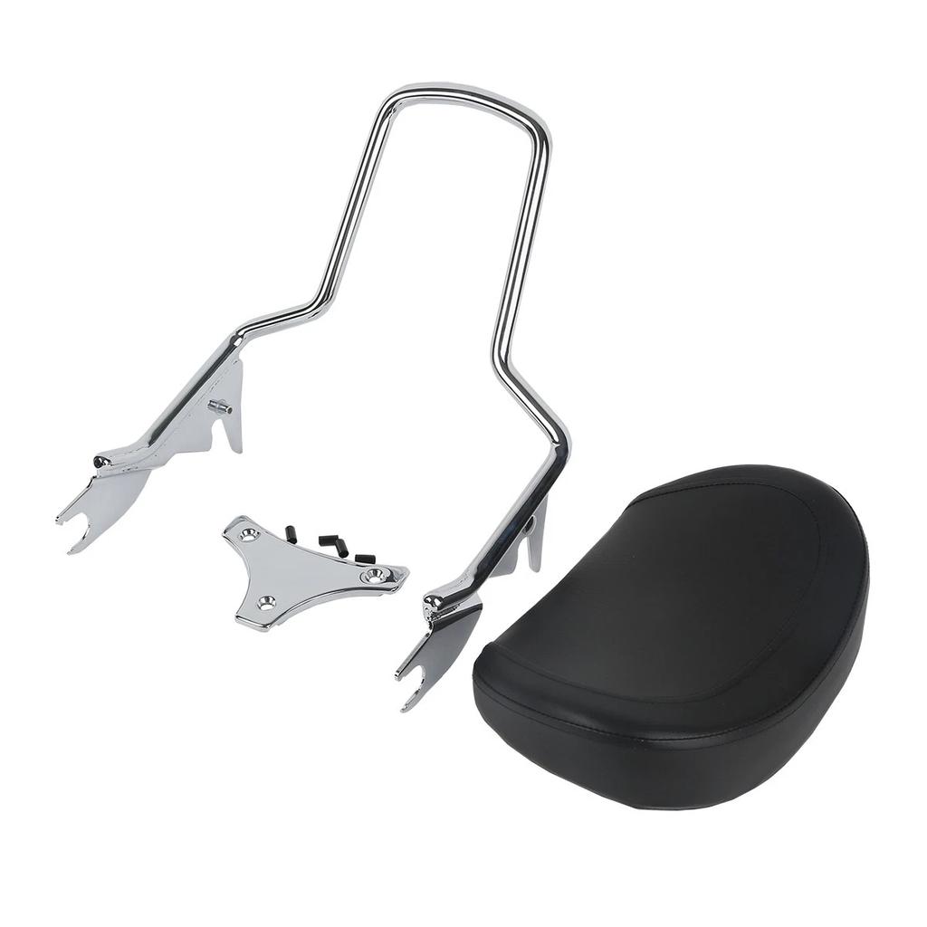 Motorcycle Backrest Sissy Bar Luggage Rack Docking Kit For Harley Touring Electra Glide Road Glide 2009-2013