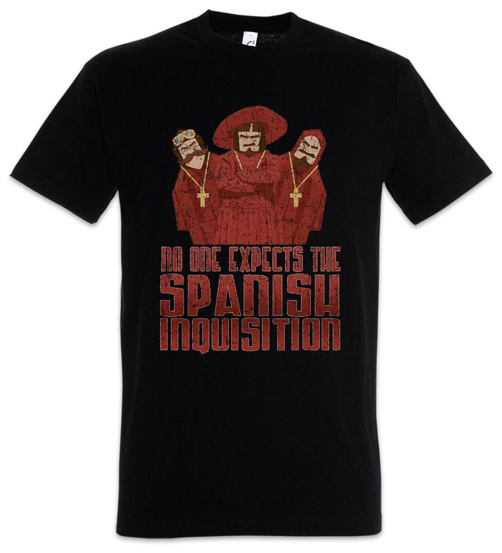 26 No One Expects The Spanish Inquisition Men s T-Shirt Monty TV Python Cult- Unisex T-Shirt XXXXL