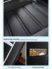 Four Seasons Universal Cartoon Leather Car Seat Cover - Odorless, Full Surround, for Five-Seat Cars.