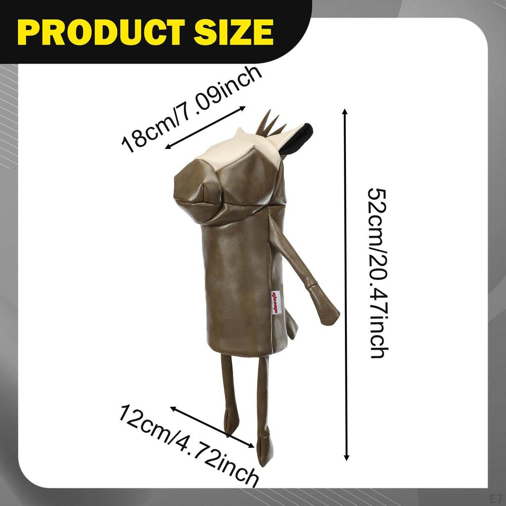 Driver Cover, Cover for Golf Equipment, Cartoon Transport Case, Creative Accessory