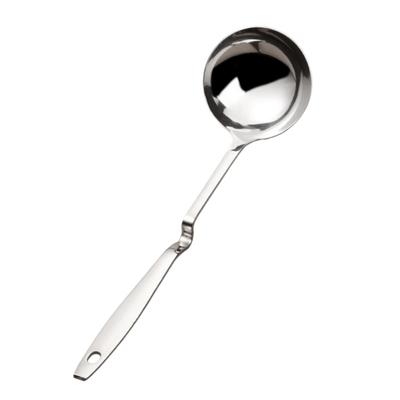 Suppenkelle Edelstahlsiebkelle Schöpfkelle mit Schlitzen Hot Pot Kelle Küchensieblöffel für Suppen Nudeln Kochen Servieren