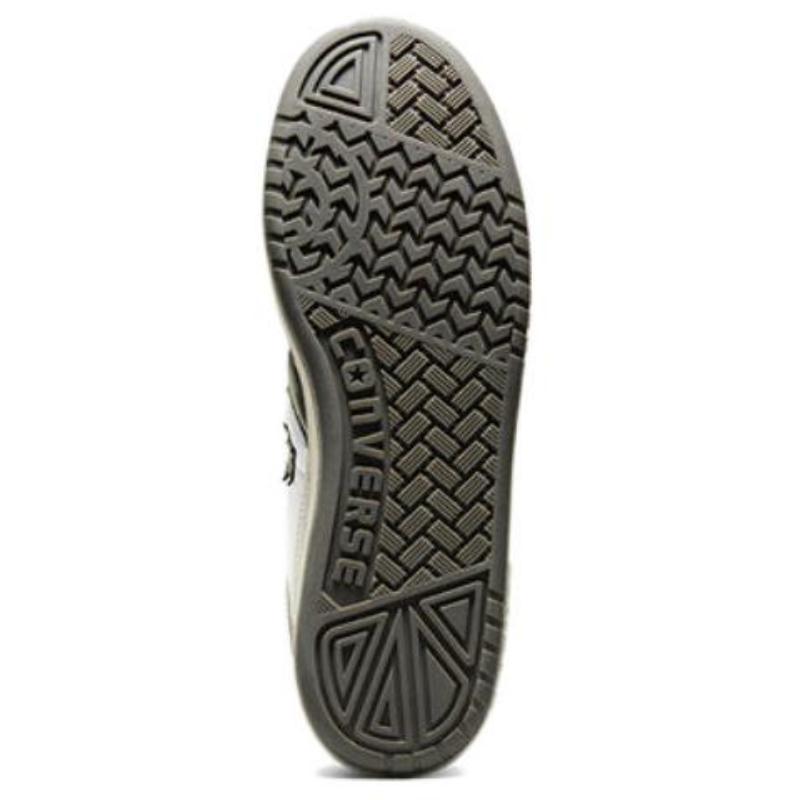 Converse Cons Fastbreak Pro Comfortable Non-Slip and Abrasion Resistant Board Shoes Unisex White Grey